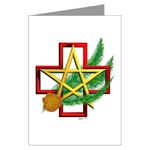 Christmas Sime~Gen Greeting Cards 6-pack